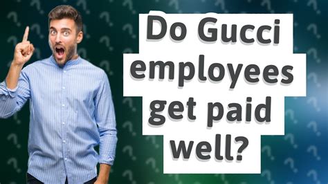 do gucci employees get commission|gucci salary.